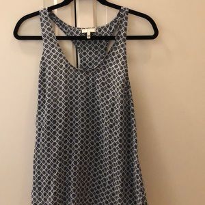 JOIE SILK RACERBACK BLOUSE